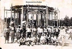Hammam-bou-hadjar - kiosque en construction